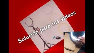 Iluminador para tus vídeos de youtube.