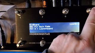 How to program MorningstarFX MIDI controller for Headrush Gigboard and Looperboard