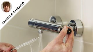 Comment changer la cartouche du mitigeur d'une cabine de douche ?