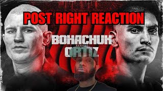 VERGIL ORTIZ JR VS BUBBAFAT POSTFIGHT REACTION