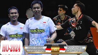 Hendra Setiawan/Mohammad Ahsan vs Sabar Karyaman/Moh Reza Pahlevi || R32 Hongkong Open 2024