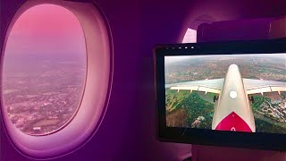 Virgin Atlantic A350-1000 Landing London Heathrow (LHR)