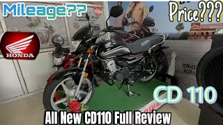 2025 Honda CD 110🔥|| CD 110 DreamDELUXE Detailed video | Best 110cc Bike bs7 also Honda rise