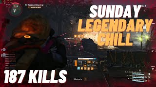 THE DIVISION 2- EASY 187 LEGENDAY KILLS SUNDAY CHILL RUN TU17.1