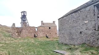 Field walk along Stanhope Burn Mine and Smelt mill up To Rookhope and Groverake mine