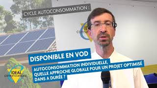 Formation - Autoconsommation : contexte juridique, étude de cas, enseignements