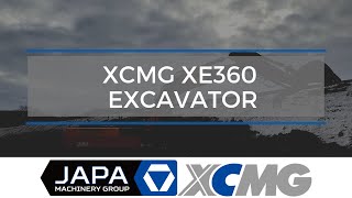 XCMG  XE360 Under the Hood | JAPA Machinery Group | Edmonton, Alberta | 780-962-5272