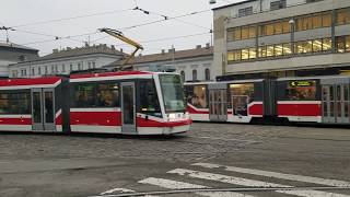 Brno Trams at Rush Hour #shorts