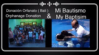 Donación / Donation  ( mi bautizo-My baptisim )   🇪🇸 Español/ Spanish