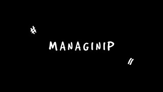 Hailo - MANAGINIP (two of us) official Lyrics Video