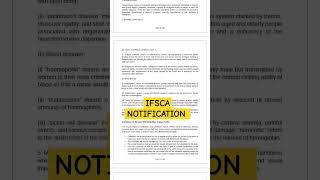 IFSCA notification OuT #bank #ifsca #ibps #bankpo #bank #trending