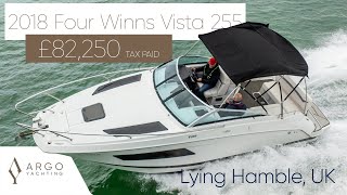 2018 Four Winns 255 'Tychicus' FOR SALE NOW in Hamble, UK