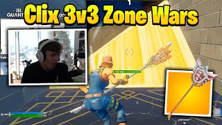 Clix, PeterBot, Cented VS Faxuty, Dcawesomer, Eomzo in 3v3 Zone Wars