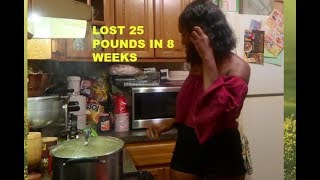 LOSING 25 POUNDS IN 8 WEEKS