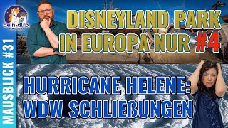 😲 Disneyland Park nur Nr.4 in Europa, Bauzäune überall, Hurricane Helene & Harry Styles Pop up Shop