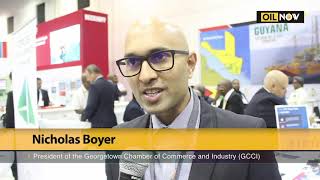 Guyana delegation at OTC 2019