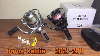 รอกตกปลาDaiwa Caldia 2000S/ปี2021 ของใหม่ที่น่าลอง และ Daiwa Caldia 2004/2011