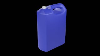 Plastic Container 3D Model