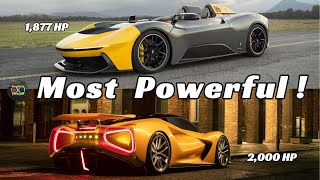 5 Cars with INSANE Power Levels You Won't Believe!