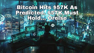 Daily 10-Minute Update - Bitcoin Hits $57K As Predicted. $57K Must Hold... Orelse