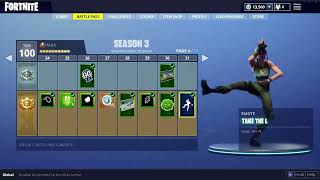 باتل باس الموسم الثالث! Fortnite BATTLE PASS CHAPTER 1 / SESSION 3