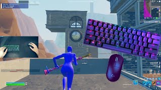 Razer Huntsman Mini Keyboard Sounds 😴 Satisfying ASMR 😍 Titled Towers Gameplay 🏆Smooth 4K 360 FPS