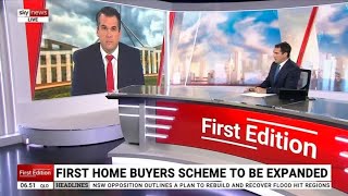 Sky News First Edition with Peter Stefanovic