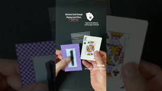 Business Card through Playing Card!