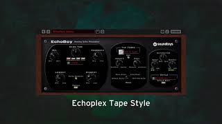 EchoBoy - Classic Echo Styles on Guitar