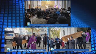 Onews Paris.Les obsèques de René SILO Église Saint Vincent de  Paul à Clichy