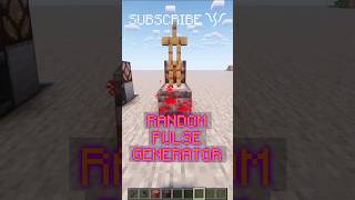 Different ways to make RANDOM PULSE GENERATORS! | Redstone with PsiVolt #minecraft #redstone