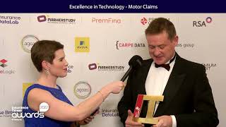 Insurance Times Awards 2022 Excellence in Technology – Motor Claims