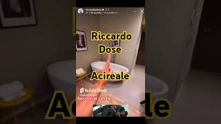 Riccardo Dose in hotel Acireale