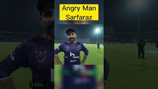 Sarafarz angry on teammates.