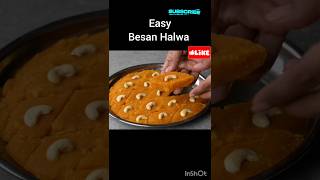 Easy Besan Halwa/ Gram Flour Barfi #subscribe #recipe #howtomake #ytshorts #shorts #trending #viral