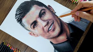 i drawn ronaldo to see how much improve i am? 🌸✨so let go!!.#paint#artist#painting#artistic#ronaldo