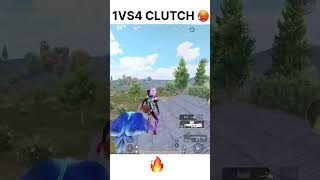 1VS4 CLUTCH IN BGMI #bgmi #pubg #shortvideo #shorts