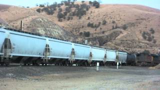 Railfanning Tehachapi Pass, July 2014, part 3 of 5.  NS, CSX & Santa Fe power.