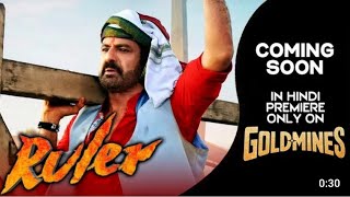 Rular Hindi 2023 Teaser | World Television Premiere | Nandamuri Balakrishna, Prakash Raj