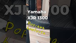 Yamaha XJR 1300, poprawa komfortu, podniesienie miejsca kierowcy, podparcie lędźwiowe, #yamaha #xjr