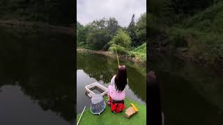 Amazing Rural Fishing Video 🐟 Best Asian Fishing Technique 🐟 #shorts