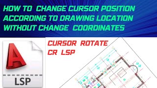 How to rotate cursor according to drawing position