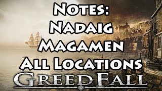 Greedfall - Professor's Notes - Nadaig Magamen