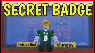 How to get SECRET BADGE in DESTROY GRANDMA Roblox [ Fish Tank ]