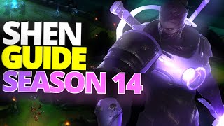 SHEN GAMEPLAY GUIDE (2024) - Season 14 - Shen Build, Runes, Mechanics- League of Legends