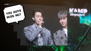 Donghae Speaking English at Kamp Singapore