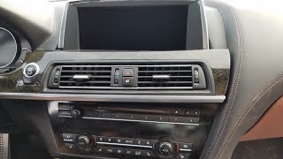 How to Remove Display Monitor from BMW 640 2015 for Repair.