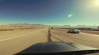 AMG C63S Cabrio chasing a bimmer at the UMC UTAH high pressure..