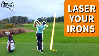 Laser Straight Irons - Without Changing Golf Swing Technique