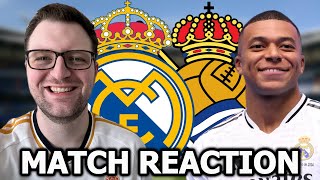 REAL MADRID VS REAL SOCIEDAD  - MATCH REACTION